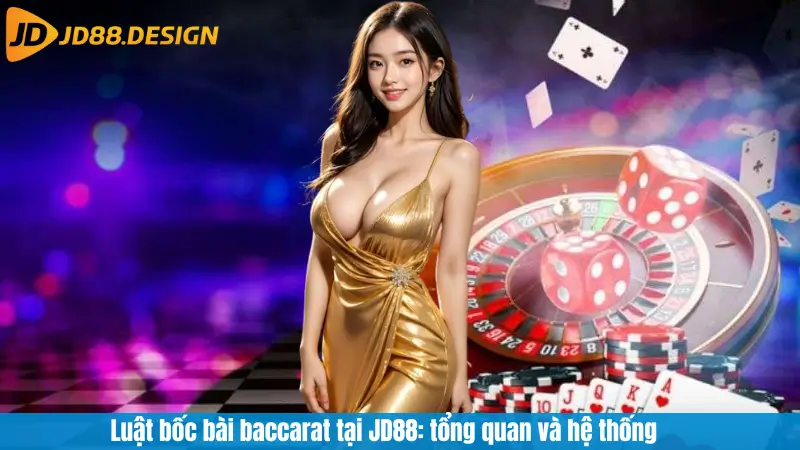 Luật bốc bài baccarat tại JD88: tổng quan và hệ thống